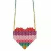 Lola & The Boys Beaded Heart Purse Girls