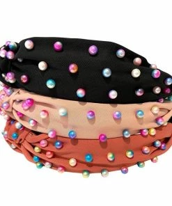 Lola + The Boys Candy Pearl Knot Headband
