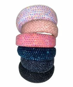 Lola + The Boys Crystal Encrusted Headband