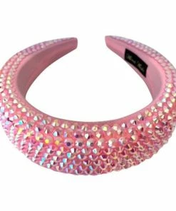 Lola + The Boys Crystal Encrusted Headband