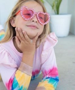 Lola + The Boys Girls I’m A Star Crystal Sunglasses