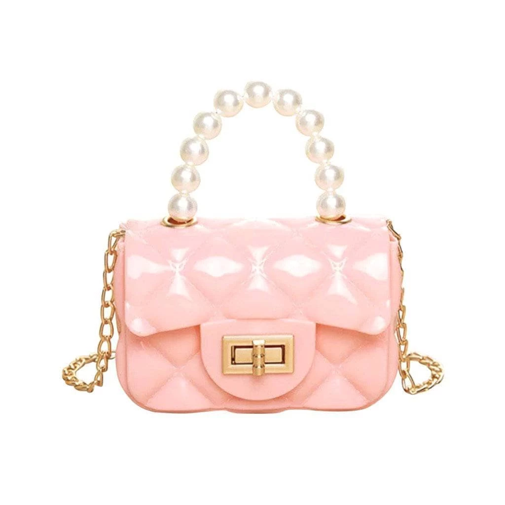 Lola + The Boys Girls Mini Coco Pearl Purse