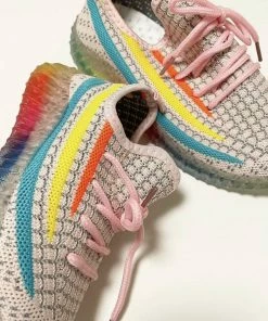 Lola + The Boys Peachy Rainbow Trainer