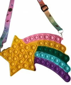 Lola + The Boys Rainbow Shooting Star Fidget Crossbody