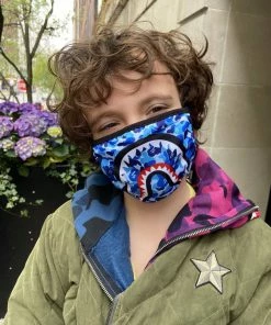 Lola + The Boys Shark Boys Face Mask