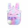 Lola + The Boys Sleepy Fuzzy Unicorn Tie Dye Backpack Girls