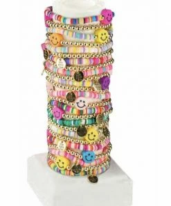 Little Miss Zoe Smiley Rainbow Bracelets