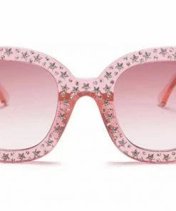 Lola + The Boys Star Crystal Sunglasses