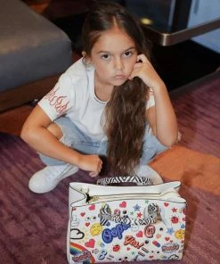 Lola + The Boys Sticker Doodle Bag Handbags