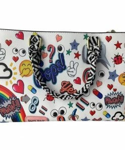 Lola + The Boys Sticker Doodle Bag Handbags