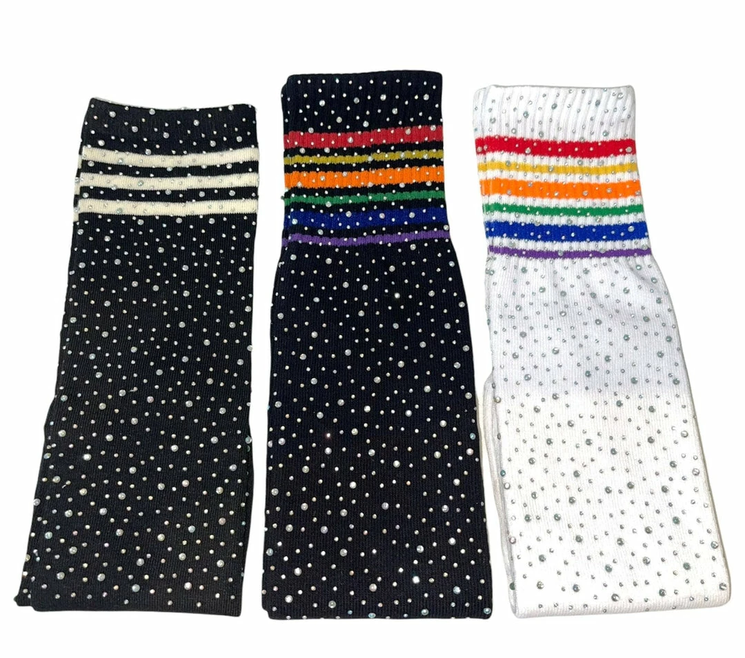 Lola + The Boys Super Fun Crystal Socks