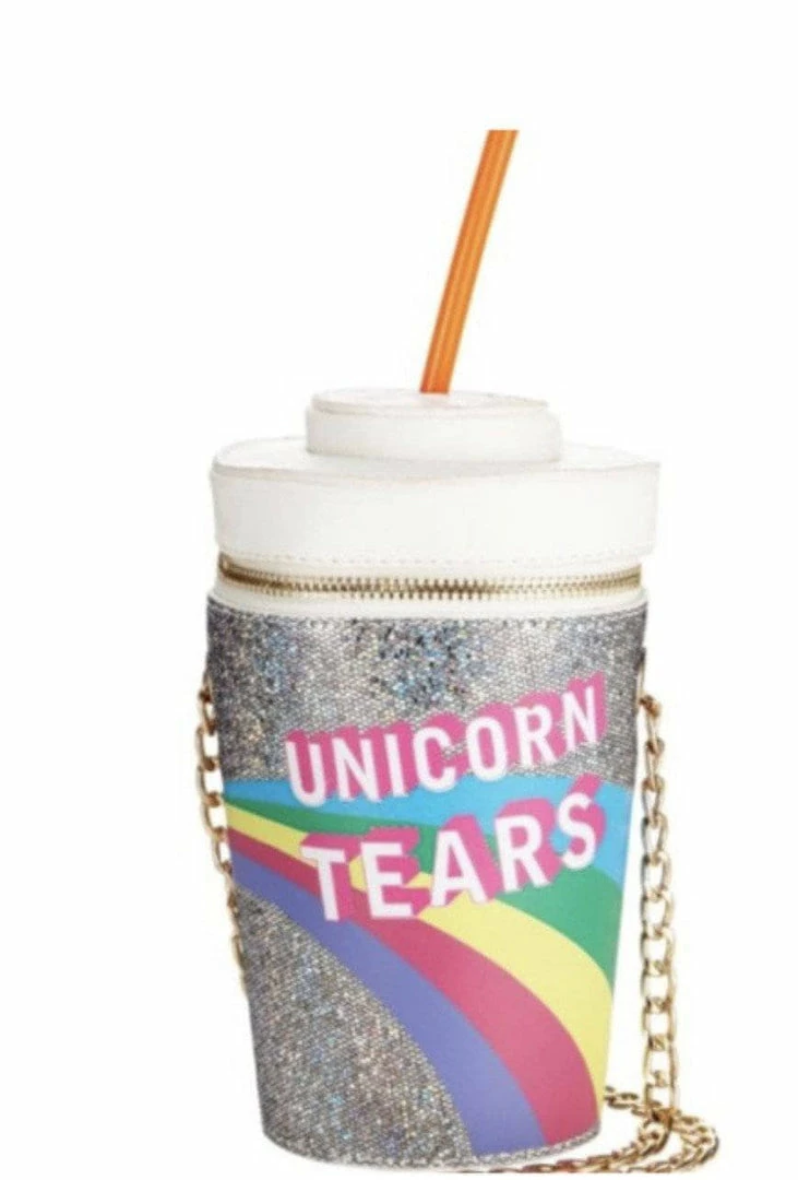 Lola + The Boys Unicorn Tears Cross Body Purse