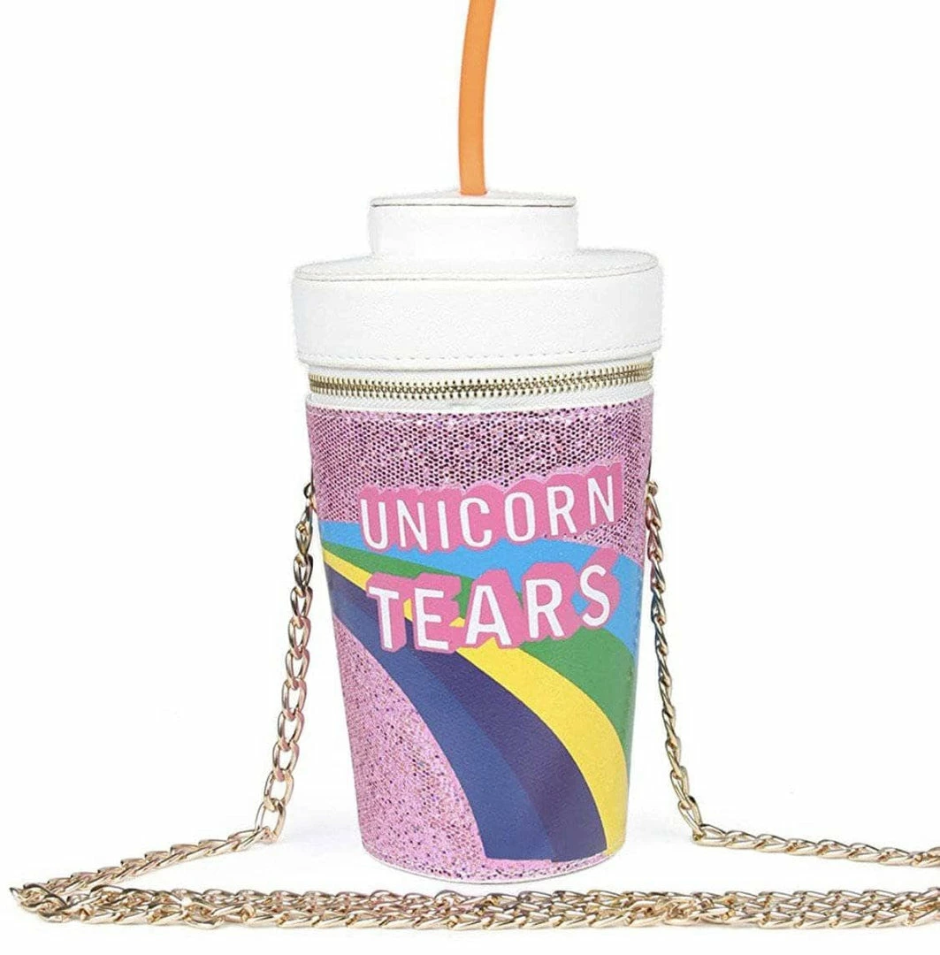 Lola + The Boys Unicorn Tears Cross Body Purse