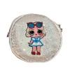 Lola + The Boys Girls Blonde Sequin Doll Crossbody
