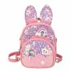 Lola + The Boys Girls Bunny Charm Backpack