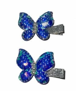 Lola + The Boys Butterfly Hair Clip (Pack Of 2) New Arrivals