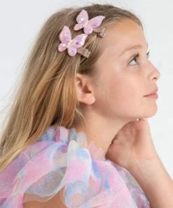 Lola + The Boys Butterfly Hair Clip (Pack Of 2) New Arrivals
