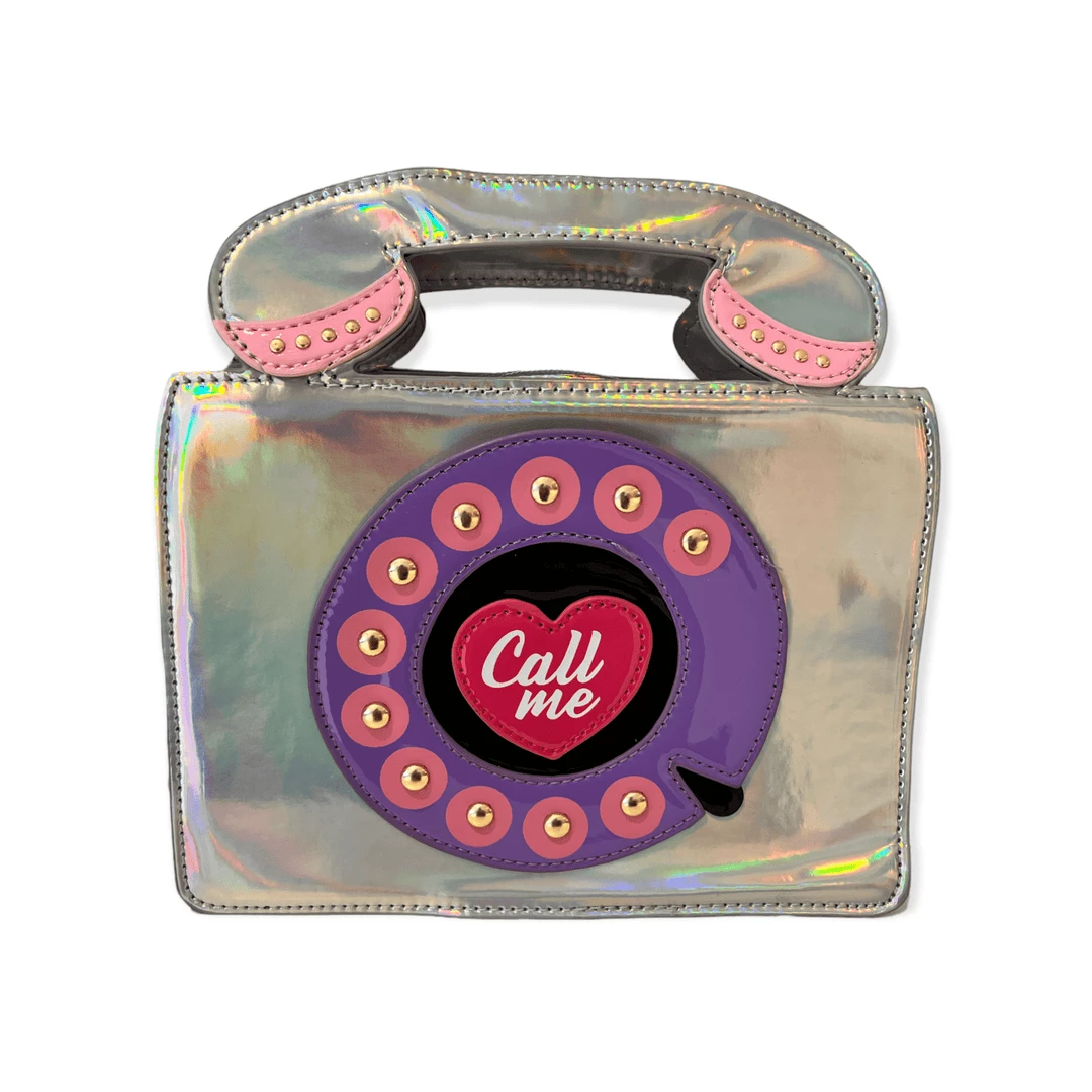 Lola + The Boys Call Me Hologram Purse New Arrivals