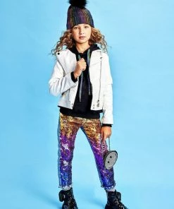 Lola + The Boys Ombre Sequin Jeans