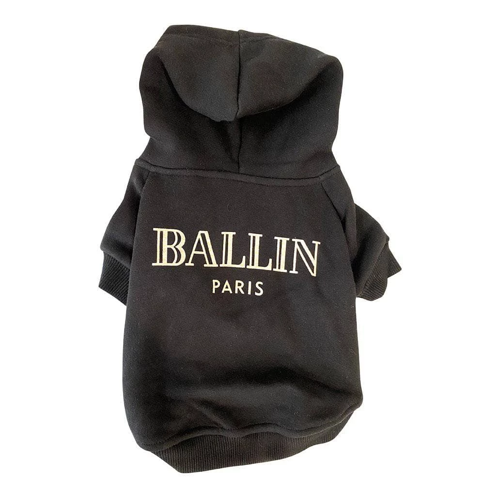 Lola + The Boys Lola + The Pups Ballin Paris Puppy Hoodie