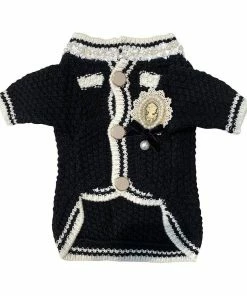 Lola + The Boys Coco Tweed Doggie Puppy Sweater Lola + The Pups