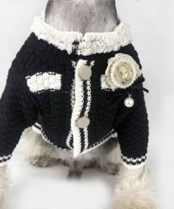 Lola + The Boys Coco Tweed Doggie Puppy Sweater Lola + The Pups