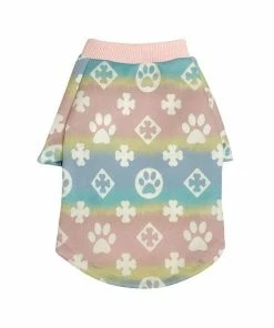 Lola + The Boys Lola + The Pups Puppy Vuitton Ombre Shirt