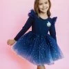 Lola + The Boys Girls Unicorn Stardust Tutu Dress