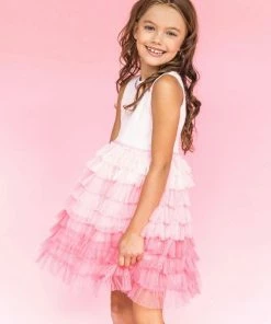 Lola + The Boys New Arrivals Ombre Jewel Dress