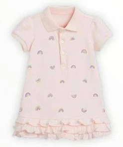 Lola + The Boys Rainbow Ruffle Dream Dress Girls