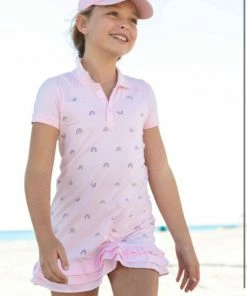 Lola + The Boys Rainbow Ruffle Dream Dress Girls