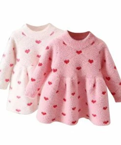 Lola & The Boys New Arrivals Sweetheart Sweater Dress