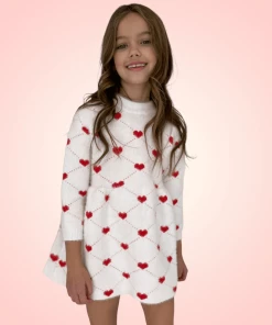 Lola & The Boys New Arrivals Sweetheart Sweater Dress