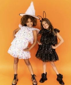 Lola + The Boys Tiers Of Rainbow Dress New Arrivals