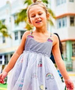 Lola & The Boys Sweet Candy Lovers Patch Dress New Arrivals