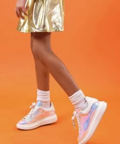 Lola + The Boys Hologram Magic Sneaker