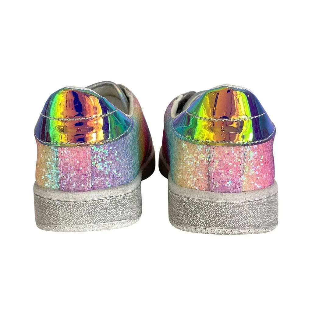 Lola + The Boys Ombre Glitter Star Sneaker