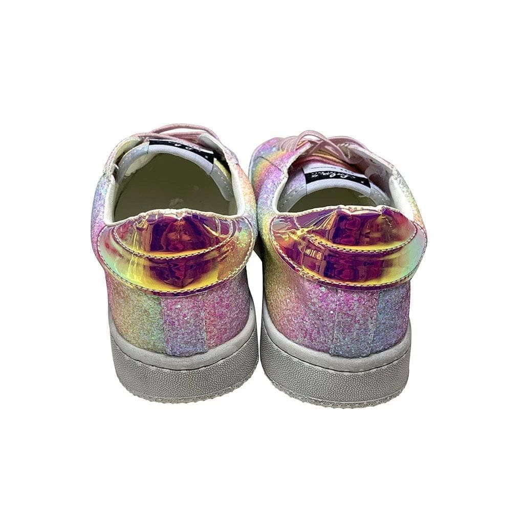 Lola + The Boys Ombre Glitter Star Sneaker