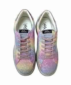 Lola + The Boys Ombre Glitter Star Sneaker