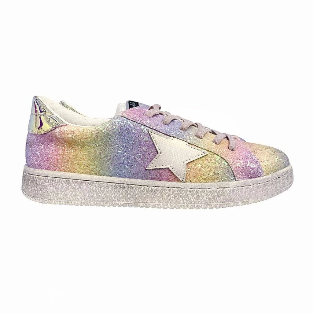 Lola + The Boys Ombre Glitter Star Sneaker