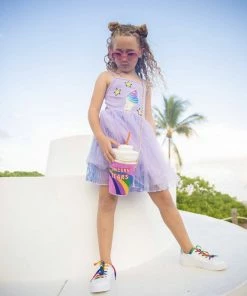 Lola + The Boys Girls Over The Rainbow Sneakers