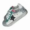 Lola & The Boys Star Girl Glitter Sneakers Girls