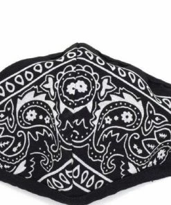 Lola + The Boys Bandana Print Face Mask
