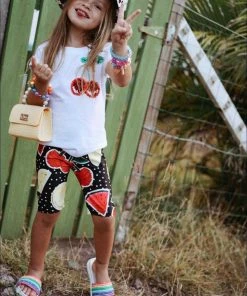 Lola + The Boys Fruit Cup Bike Shorts New Arrivals