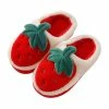 Lola + The Boys Fuzzy Strawberry Slipper New Arrivals