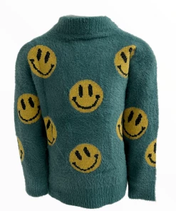 Lola + The Boys Happy Emoji Sweater