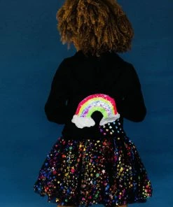 Lola + The Boys Rainbow Clouds Cords Hoodie