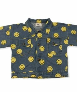 Lola + The Boys New Arrivals Happy Smiles Denim Jacket