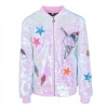 Lola + The Boys Ice Cream Sequin Flip Bomber