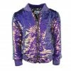Lola & The Boys Girls Magic Mermaid Sequin Bomber
